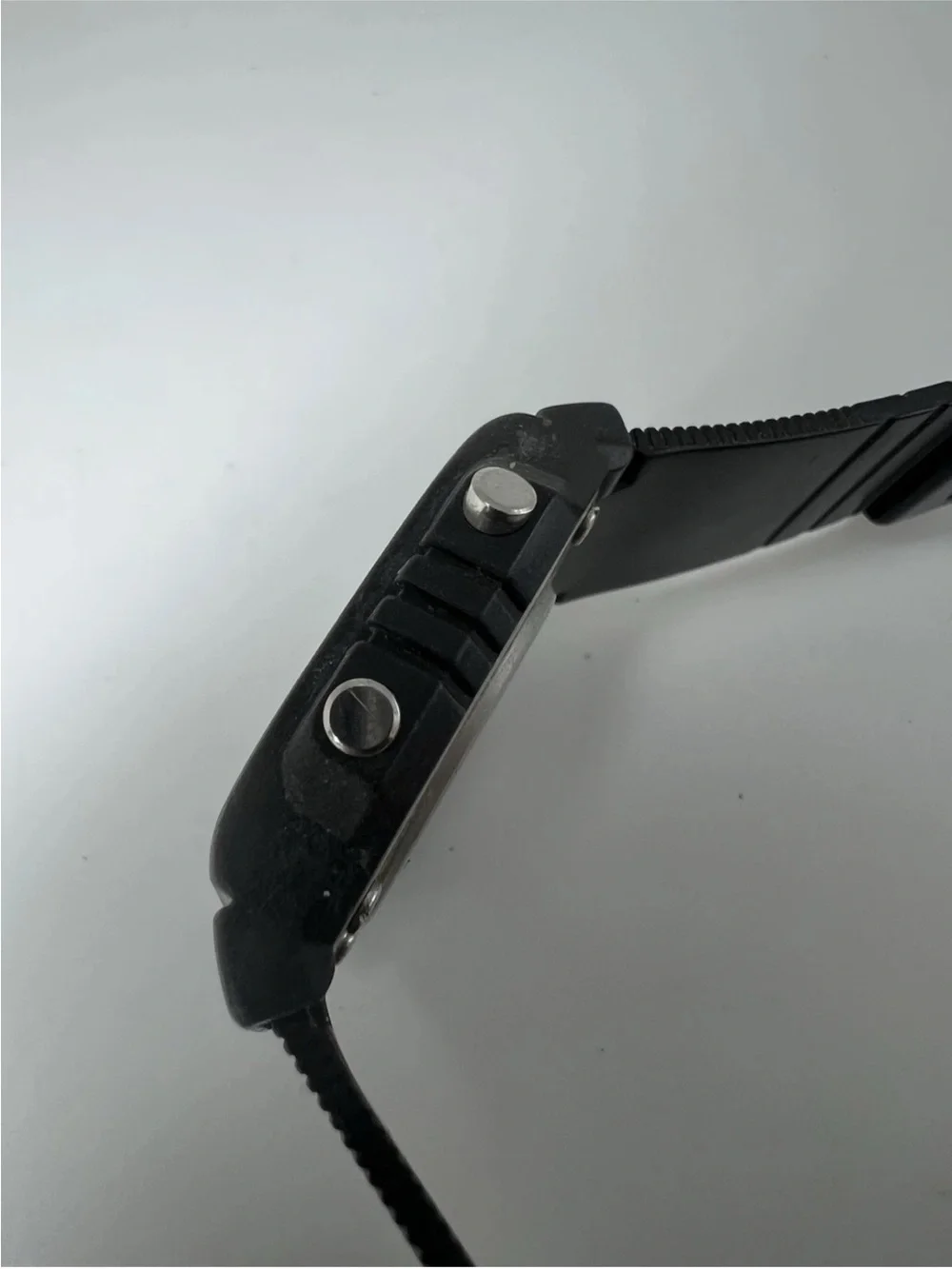 Rare Casio DW-200 marlin Black Digital Multi Alarm Watch